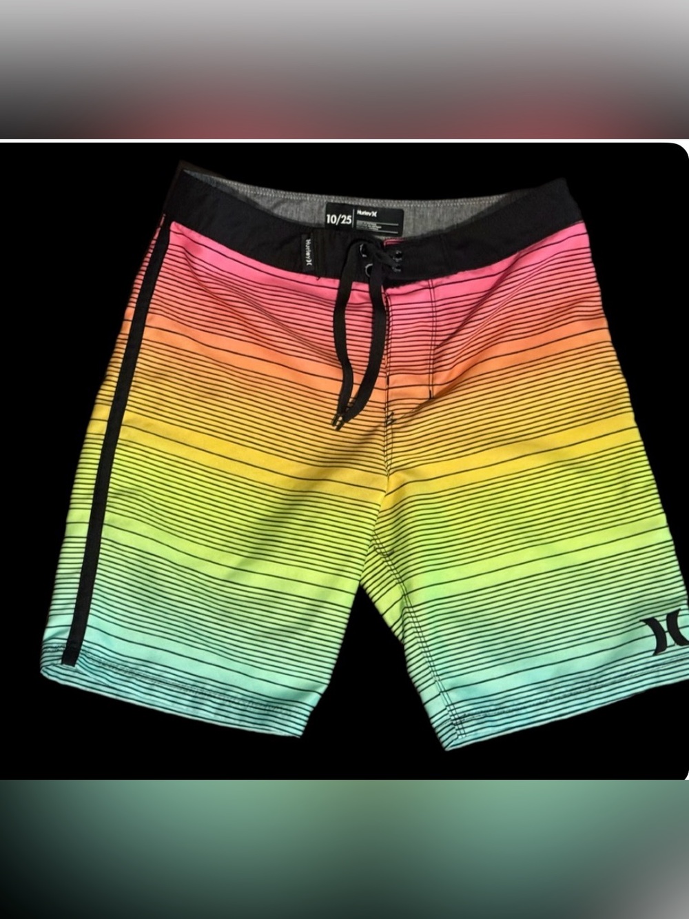 Boys Hurley Board shorts sz 10